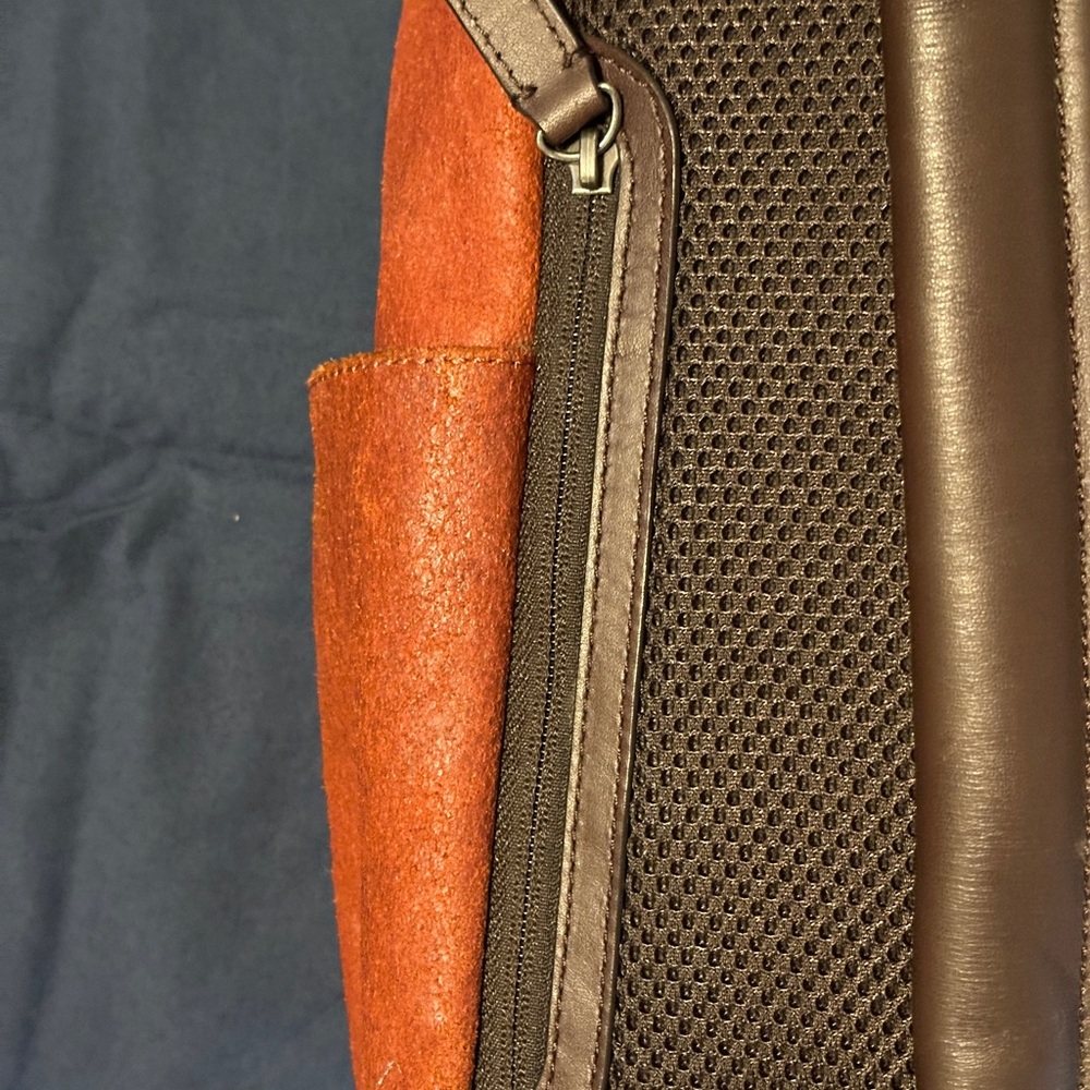 Vintage Coach Brick colored Backpack - Picture 5 of 16